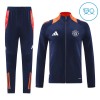 Chaqueta De Entrenamiento Trajes Manchester United 2024-25 Armada - Niño